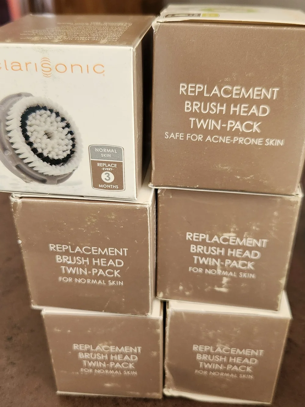 Clarisonic Brush Head Replacement 2 Pack Set of 6